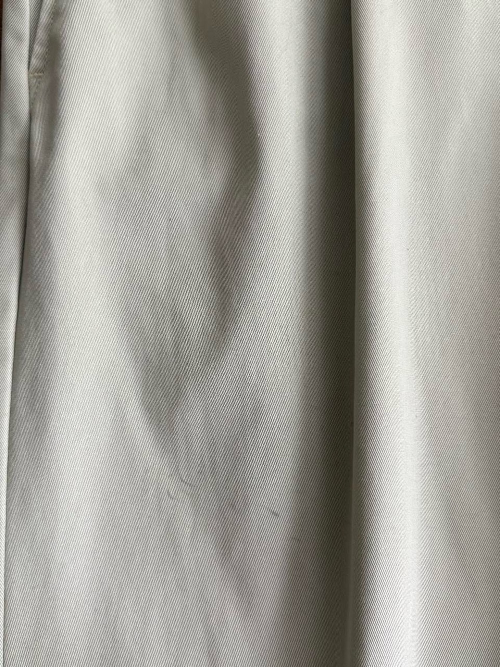 Vintage 2000s Khaki High Waisted Pleated Trousers ~ 35 x 30 - Picture 7 of 7